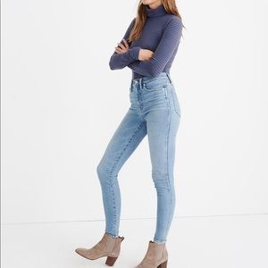 Madewell 10” Skinny Jeans in Hamden Wash Size 28
